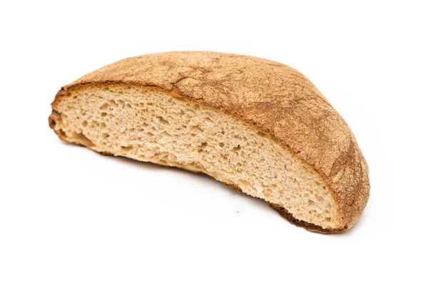 Braunbrot isoliert — Stockfoto