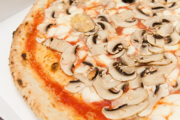 Mushroom Pizza, Italian Food — Stock Photo, Image