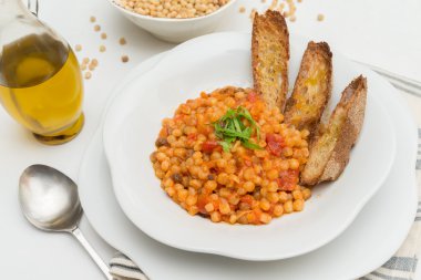 Fregola domates soslu, Sardunyalı mutfağı