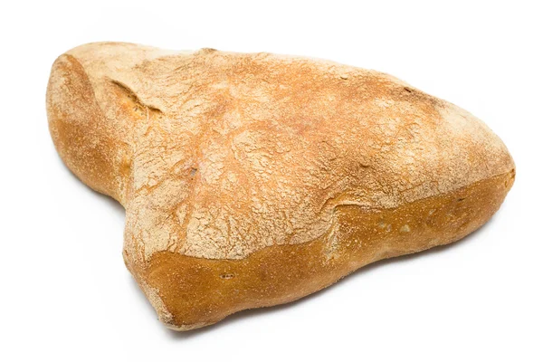 在白色的新鲜面包 — 图库照片