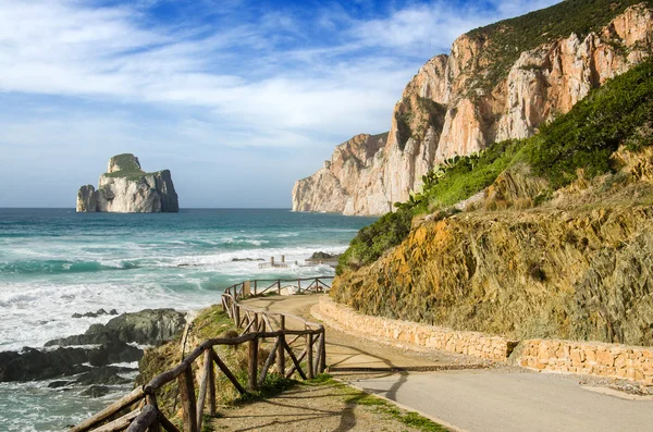 Pan di Zucchero cliff, Sardinien, Italien — Stockfoto