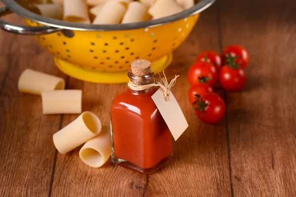 Sauce aus Kirschtomaten — Stockfoto