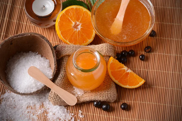 Bubble bath orange — Stock Photo, Image