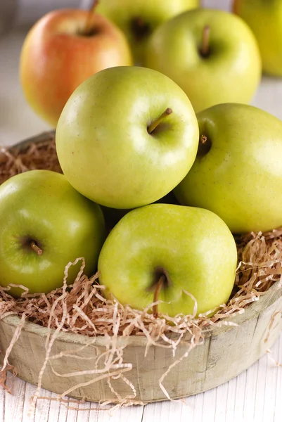 Montón de manzanas — Foto de Stock