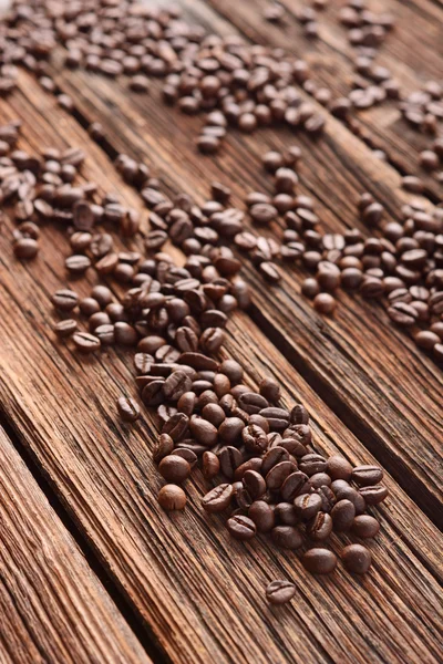 Hromada kávových zrn — Stock fotografie