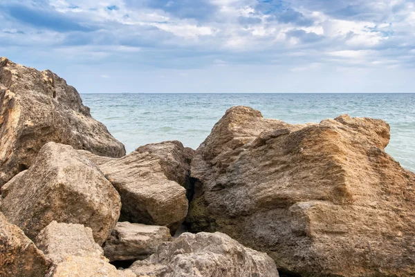 Kamienie na seashore — Zdjęcie stockowe