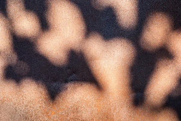 Abstraktes altes rostiges Metall und Schatten, Hintergrund — Stockfoto