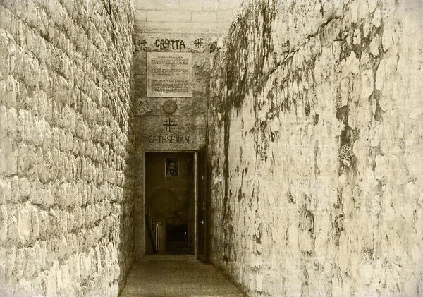 Grotta gethsemani, 예루살렘, 이스라엘 — 스톡 사진