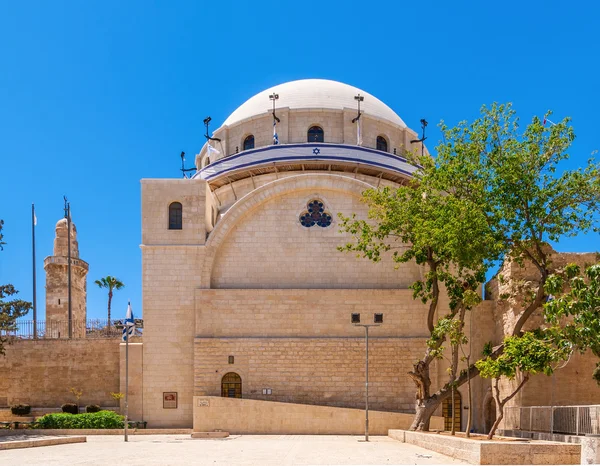 Sinagoga restaurada en Jerusalén. Israel —  Fotos de Stock