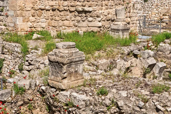 Ερείπια Ναού του Σεράπιδος στην Ιερουσαλήμ — Φωτογραφία Αρχείου