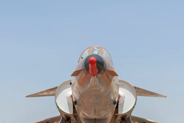 Nase und Kabine von Kampfflugzeugen — Stockfoto