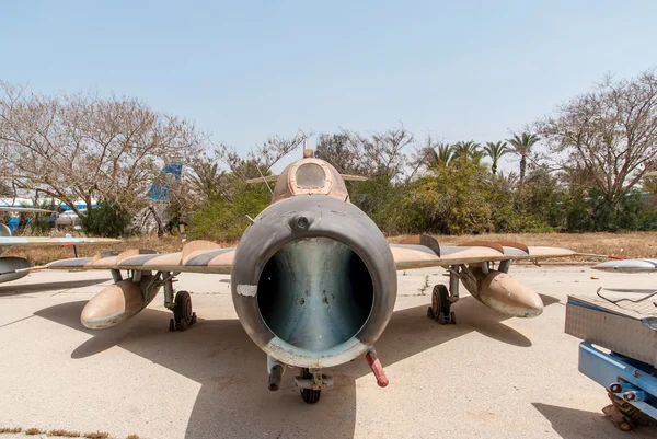 Mikoyan-Gurevich MiG-15 - jet fighter aircraft — Stock fotografie