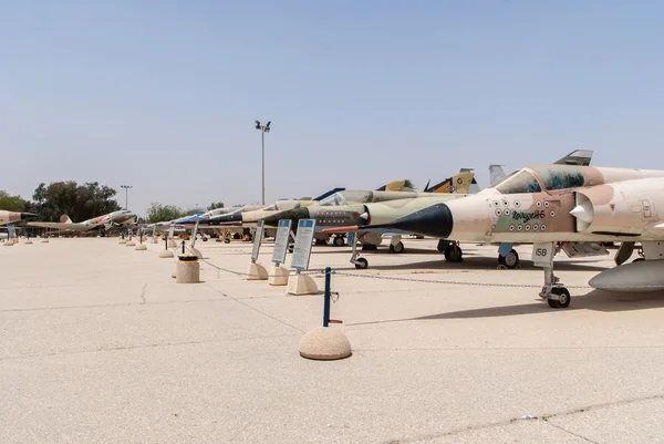 Multiple types of military jets — Stock Photo, Image