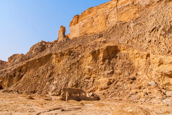 Paisagem do deserto de Negev perto do Mar Morto. Israel — Fotografia de Stock