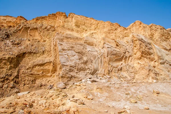 Paisagem do deserto de Negev perto do Mar Morto. Israel — Fotografia de Stock