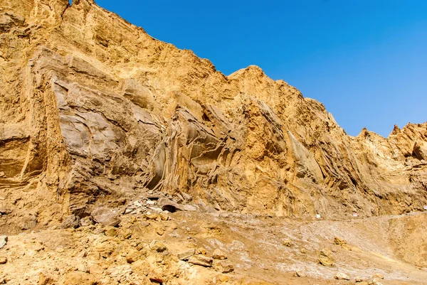Paisagem do deserto de Negev perto do Mar Morto . — Fotografia de Stock
