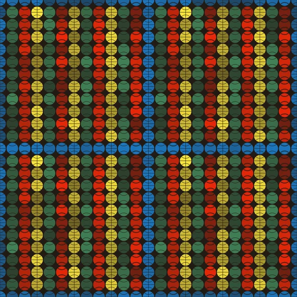 Patrón sin costura vectorial con bolas deportivas — Vector de stock