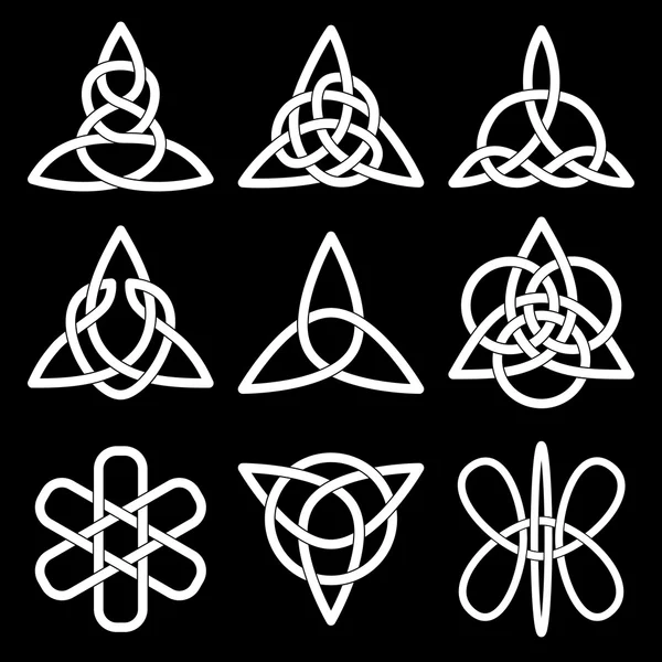 Collecte de nœuds celtiques — Image vectorielle