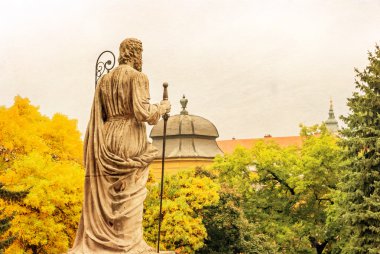 Eger, Macaristan Bazilikası'ndaki heykel