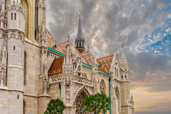 Igreja Católica Romana Matthias em Budapeste — Fotografia de Stock