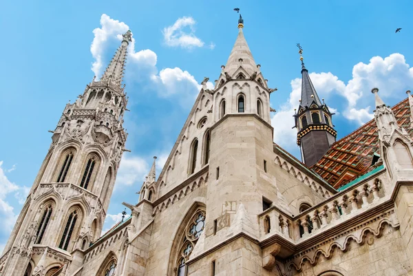 Romersk-katolska Matthias kyrkan i Budapest — Stockfoto