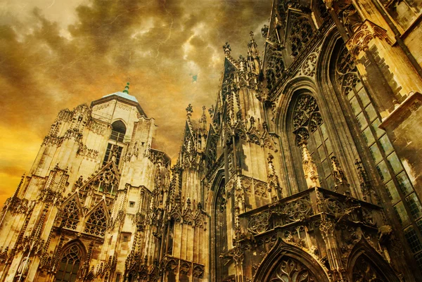 Vienna - st. Stephen cathedral or Staphensdom — Stock Photo, Image