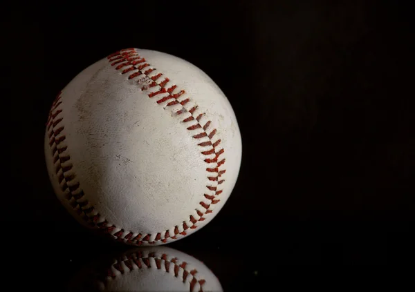 Baseball in Black — Stock Photo, Image