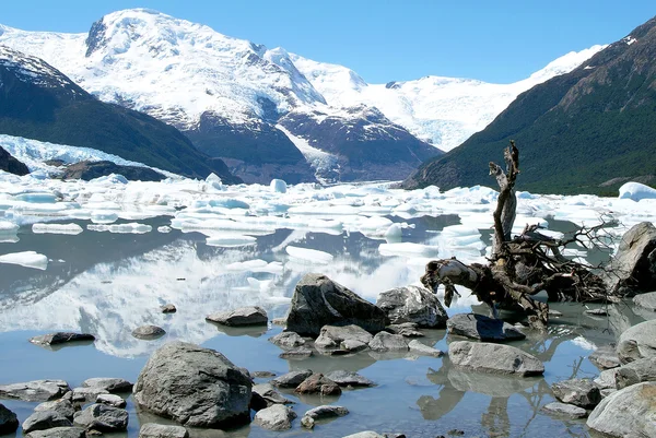 Lake onelli (Patagonia Argentina) Royalty Free Stock Images