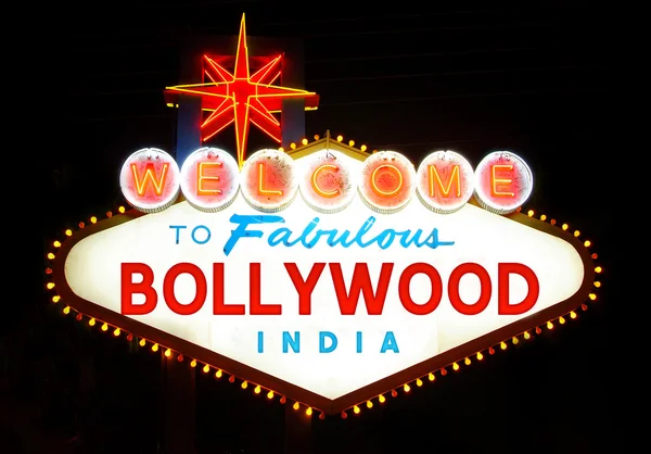 Welkom bij Bollywood — Stockfoto