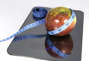 Kilo kaybı için sembolik görüntü