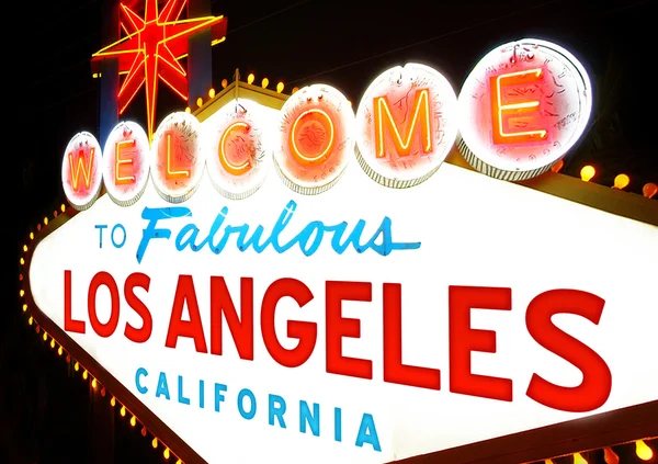 Welcome to Los Angeles — Stock Photo, Image