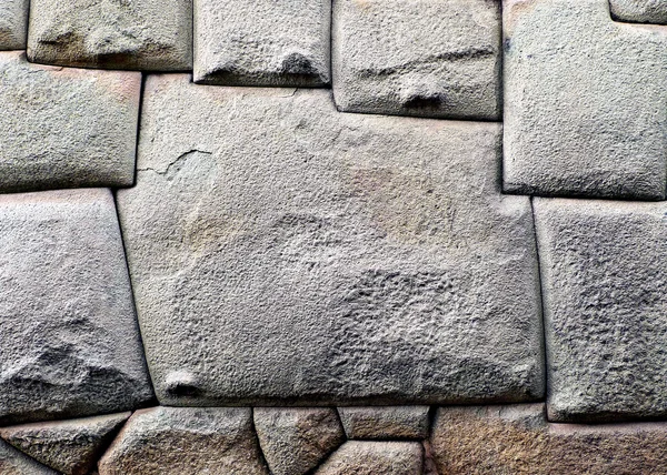 Den berömda tolv dubbelsidiga stone, i Cusco, Peru. — Stockfoto