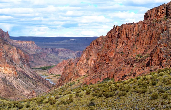 Pinturas River Canyon, in Argentina — Stock Photo, Image