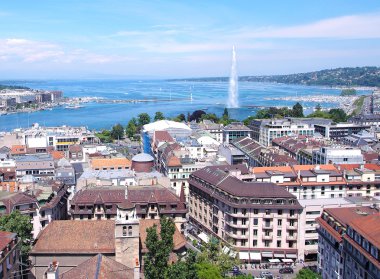 Cenevre, Leman Gölü ve su jeti