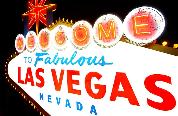 Las vegas teken — Stockfoto