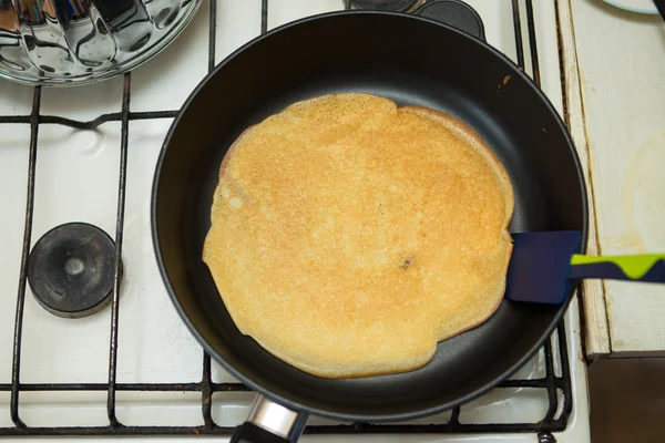 Hausgemachte leckere Pfannkuchen — Stockfoto