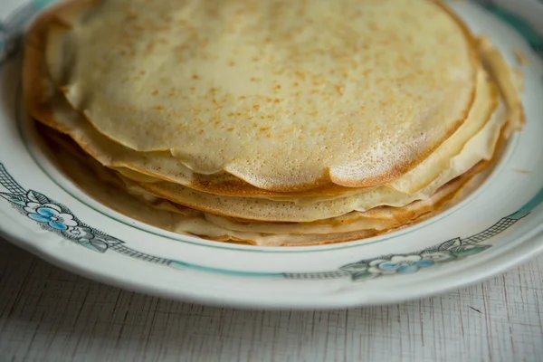 Homemade tasty  pancakes — Stock Photo, Image