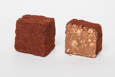 Lezzetli çikolata el yapımı çikolatalar