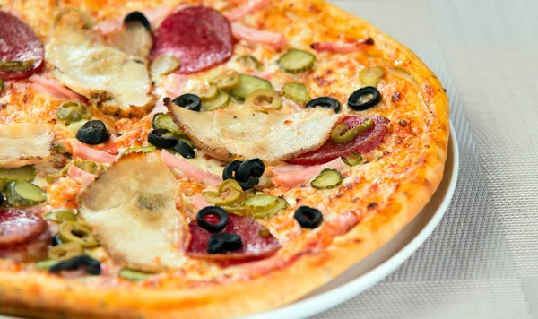 Italian pizza — Stock Photo, Image