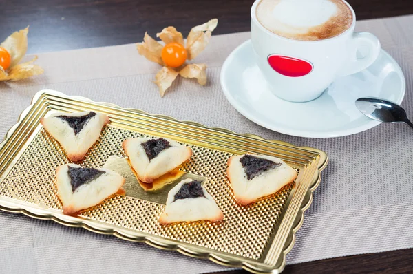 Homemade cookies with prunes — Stock Photo, Image