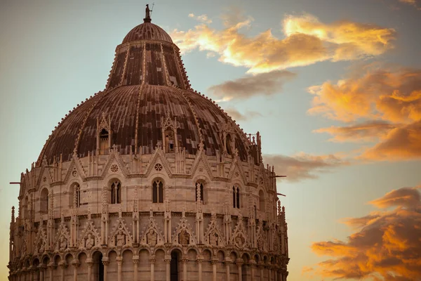 Pisa Talya San Giovanni Baptistery Ile — Stok fotoğraf