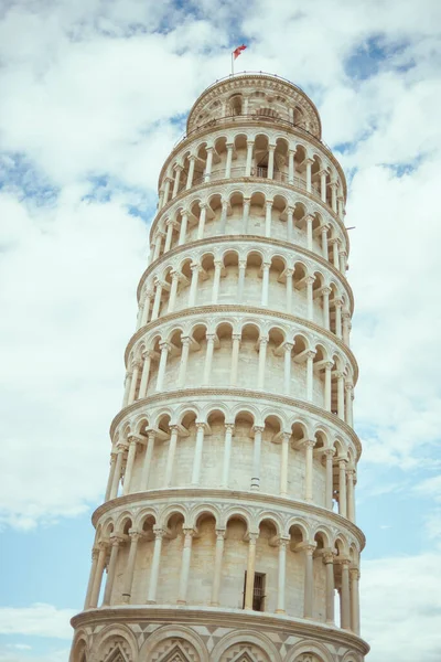 Štíhlou Věží Pise Itálie — Stock fotografie