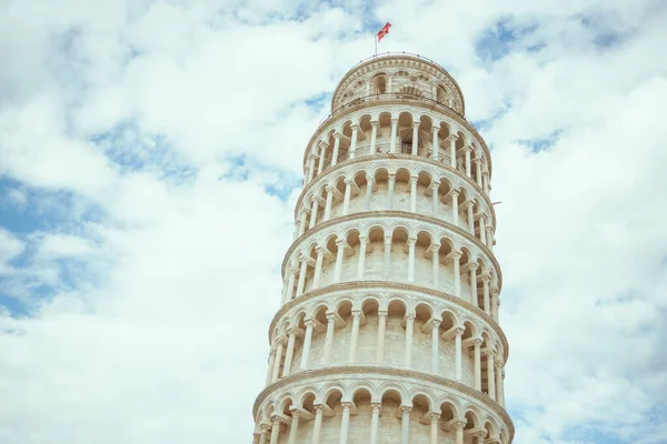 Talya Pisa Daki Eğik Kule — Stok fotoğraf