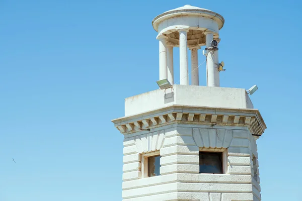 Farol Contra Céu Azul Veneza Itália — Fotografia de Stock