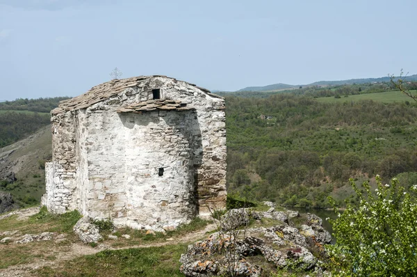 Piedra medieval capilla exterior — Foto de Stock