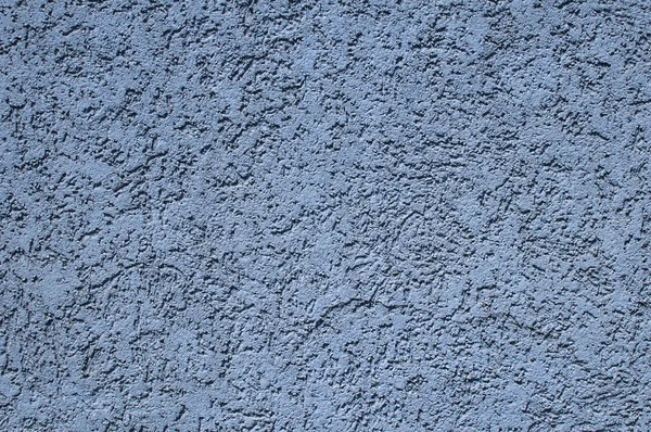 Niebieski fasady otynkowane ściany domu — Zdjęcie stockowe