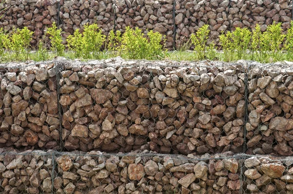 Tel örgü gabion kutusu duvar