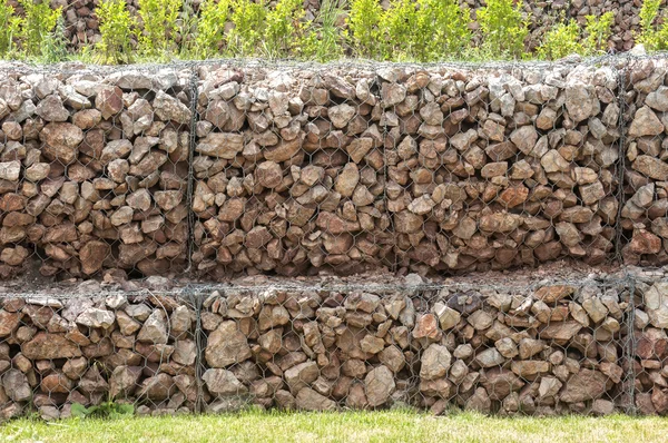 Tel örgü gabion kutusu duvar