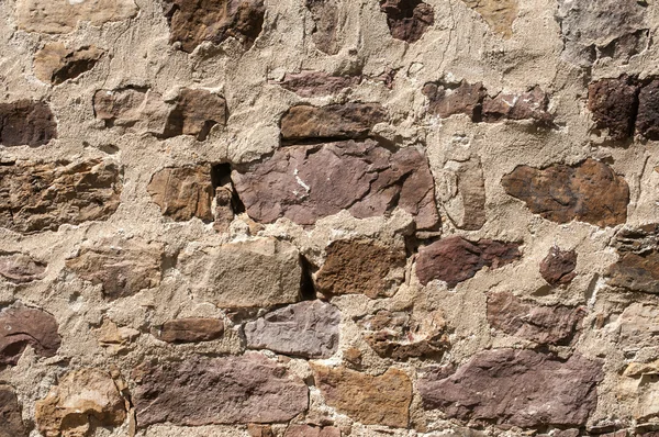 Casa de alvenaria parede de pedra — Fotografia de Stock