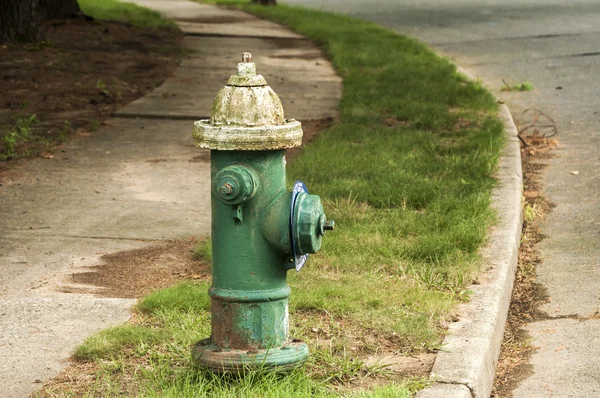 Classic fire hydrant by road